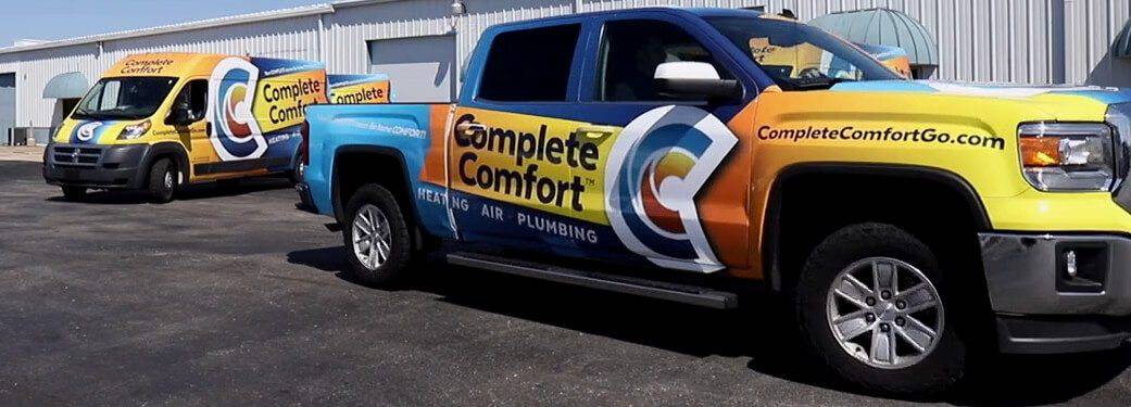 Complete Comfort Heating, A/C & Plumbing Repair™ Heating Air Plumbing