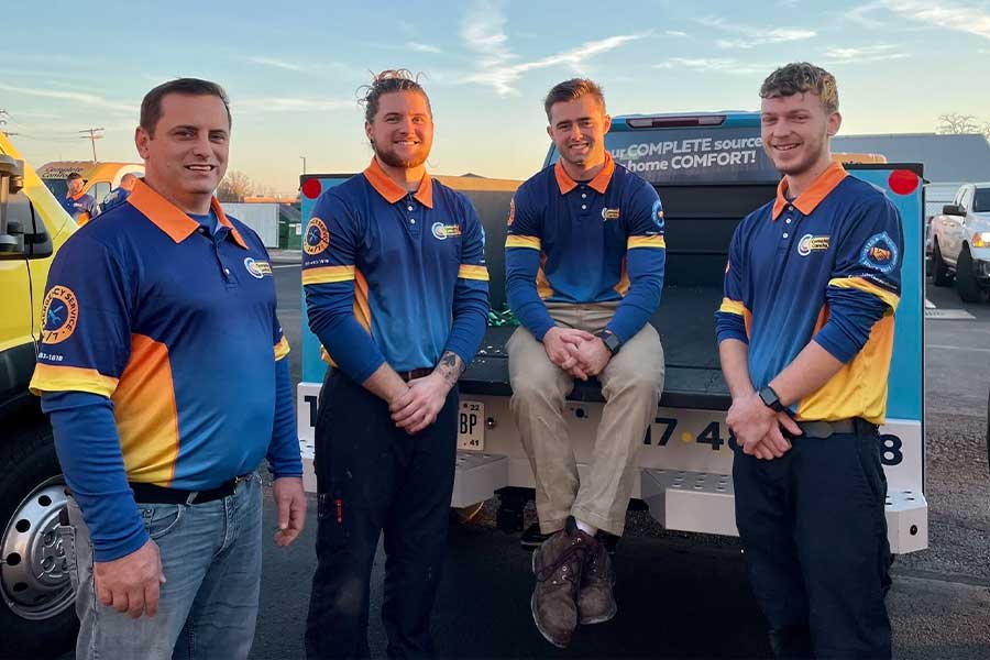 Complete Comfort service team
