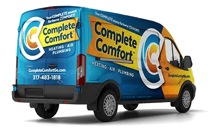 Complete Comfort Heating, A/C & Plumbing Repair Van | AC Installation in Woodbury