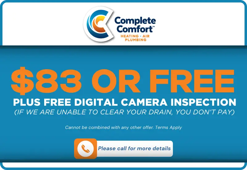 $83 or Free Drain Offer