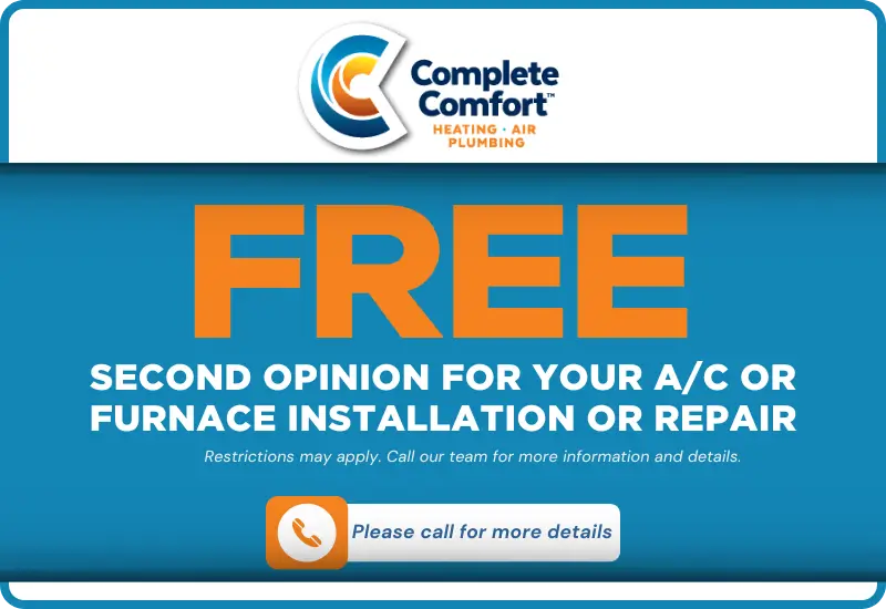 Free second opinion HVAC offer