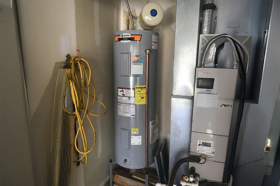 Residential Water Heater Setup