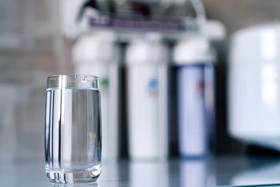 Water filtration maintenance