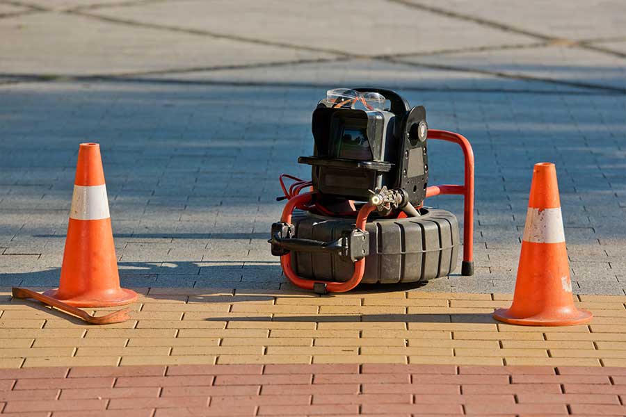 Sewer line camera inspection equipment