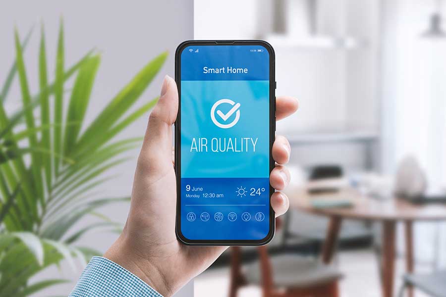 Indoor air quality testing